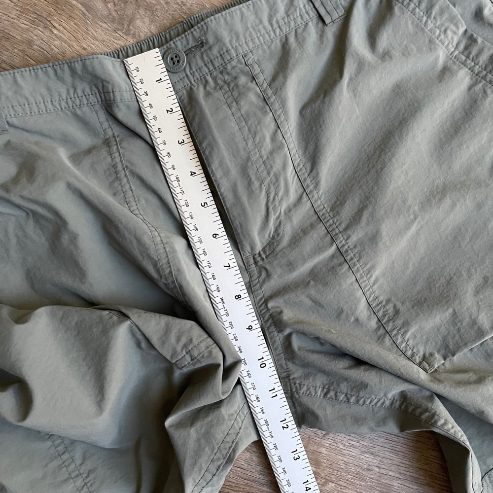 REI Co-op Cargo Hiking Pants Mens 40x32 Grey Sahara Nylon Outdoor Gorpcore - Picture 6 of 12